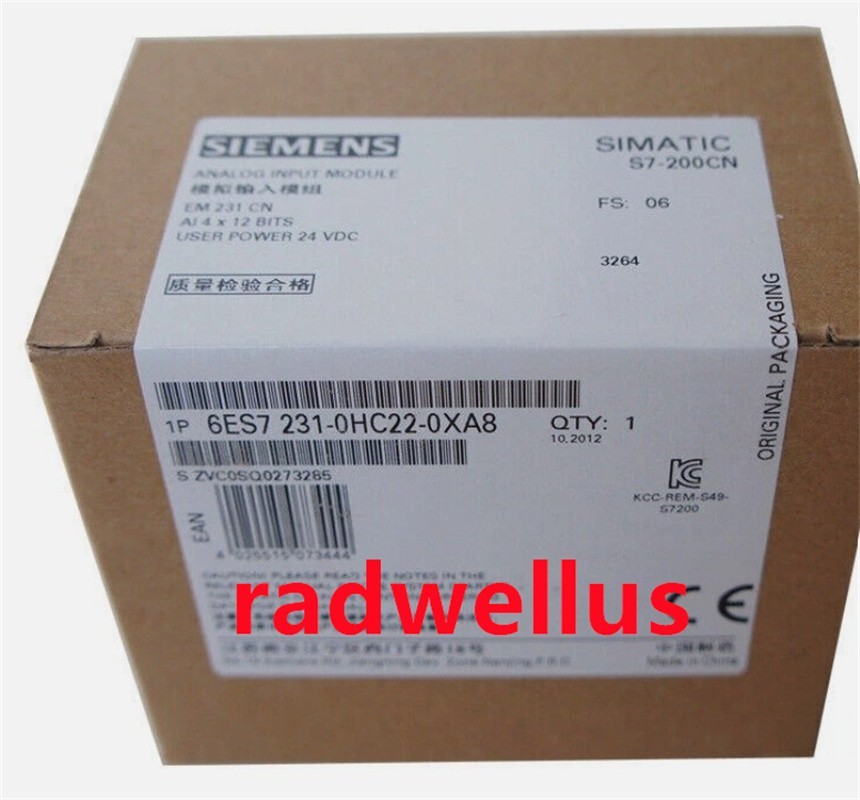NEW IN BOX SIEMENS 6ES7 231-0HC22-0XA8 6ES7231-0HC22-0XA8