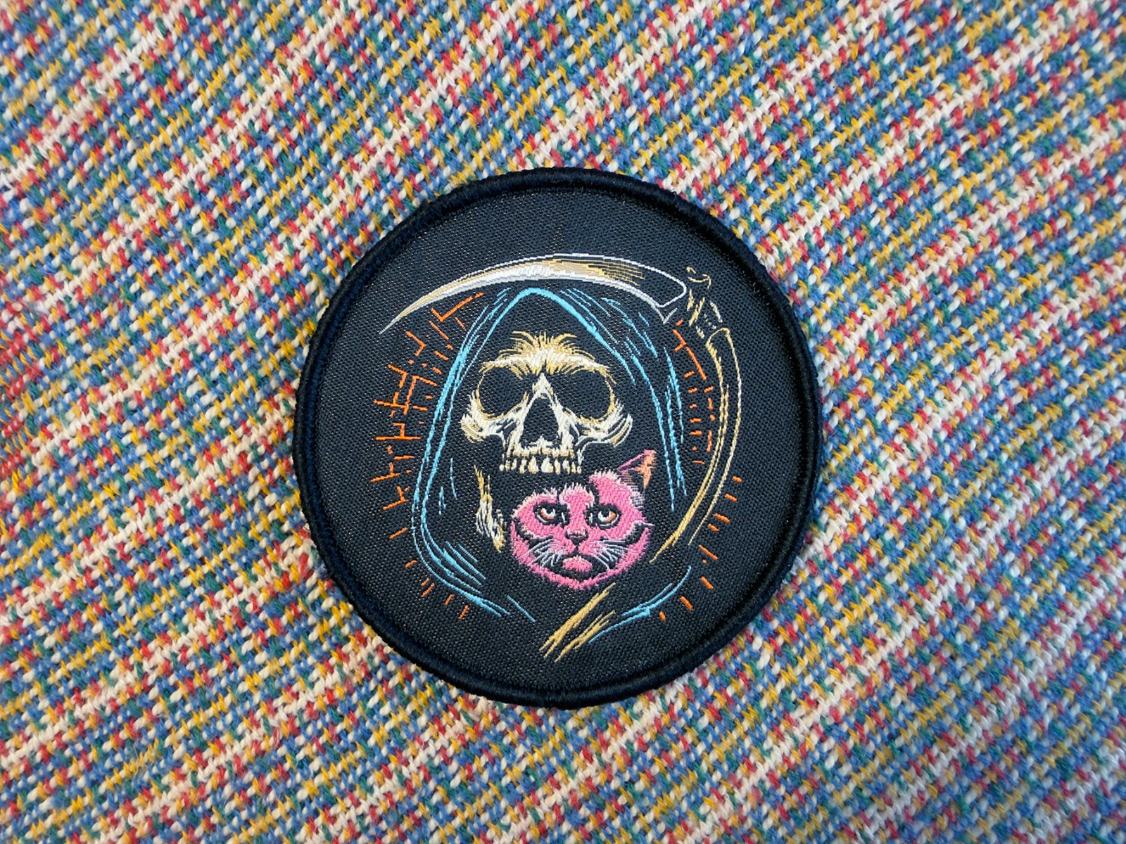 Data Crew - Cat Reaper - Hook & Loop Patch - Super Rare - Sold Out