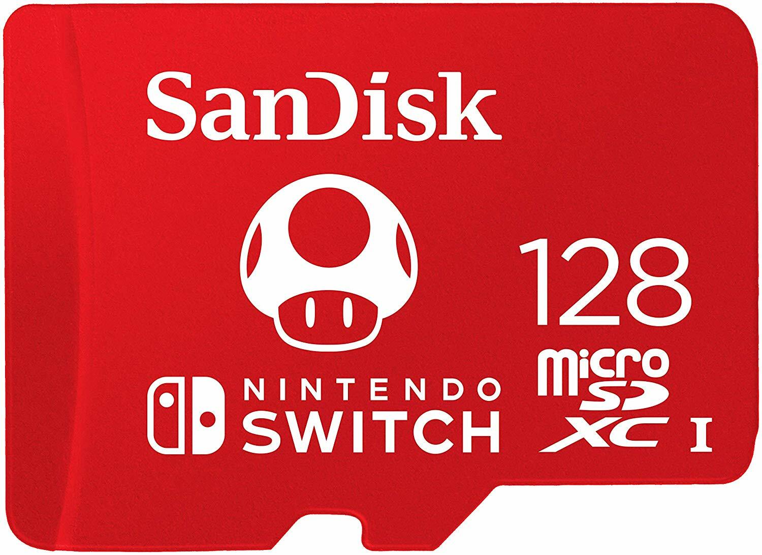 SanDisk 128GB micro SD XC Card MicroSDXC Flash Memory Nintendo Switch 128 GB