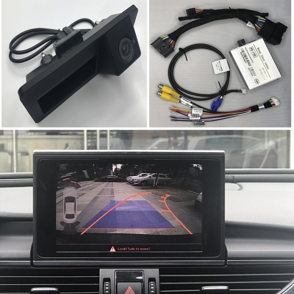 Reverse Camera Solution For Audi A4 MMI 3G Rear View Camera Interface Improved