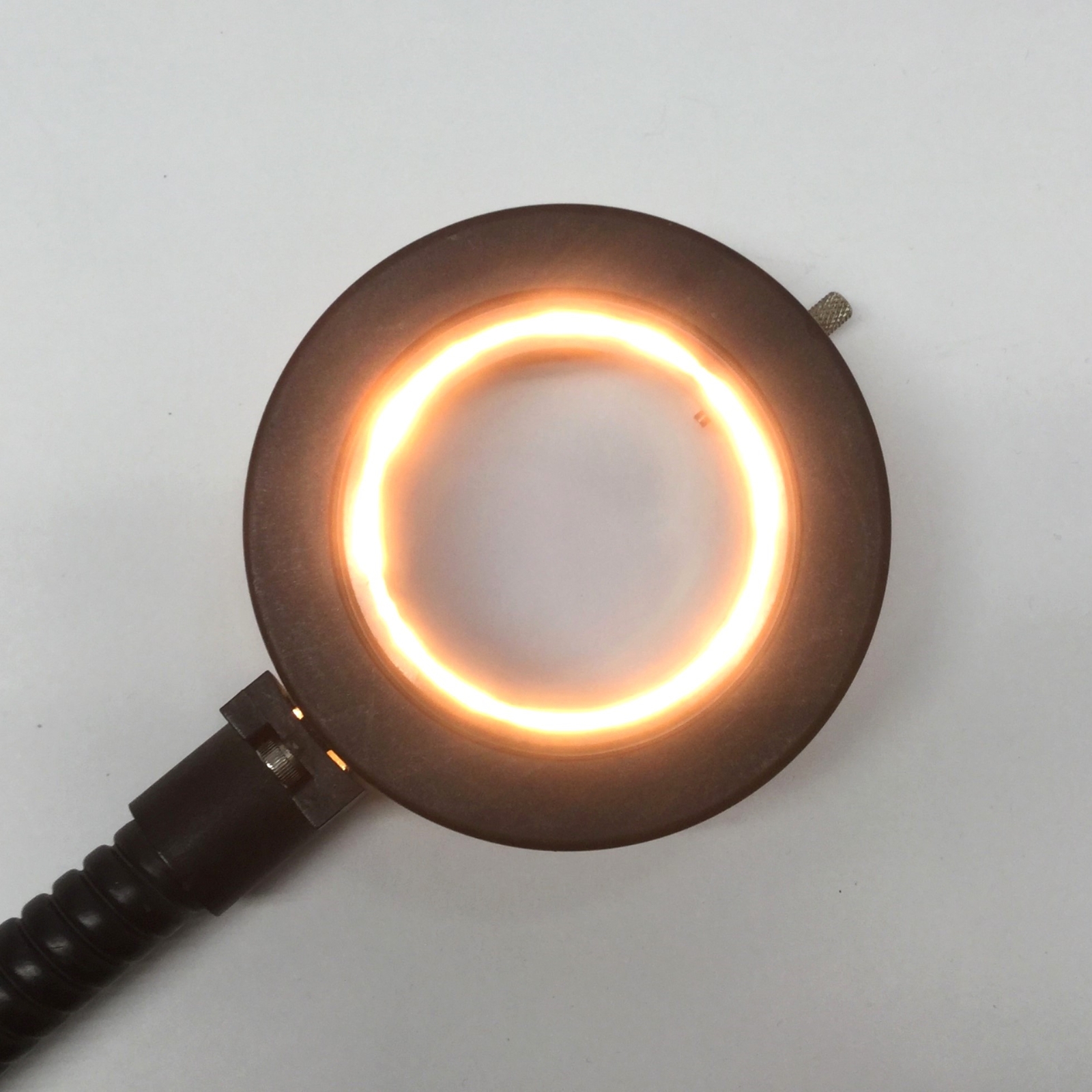 Dolan Jenner A3739P Fiber Optic Microscope Ringlight 60mm ID, 9/16" Input, 36" L