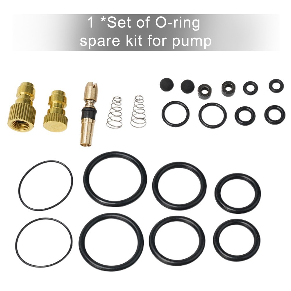 Pump Spare Kits PTFE Piston Replacement 20pcs/set Sealing 4500PSI Copper