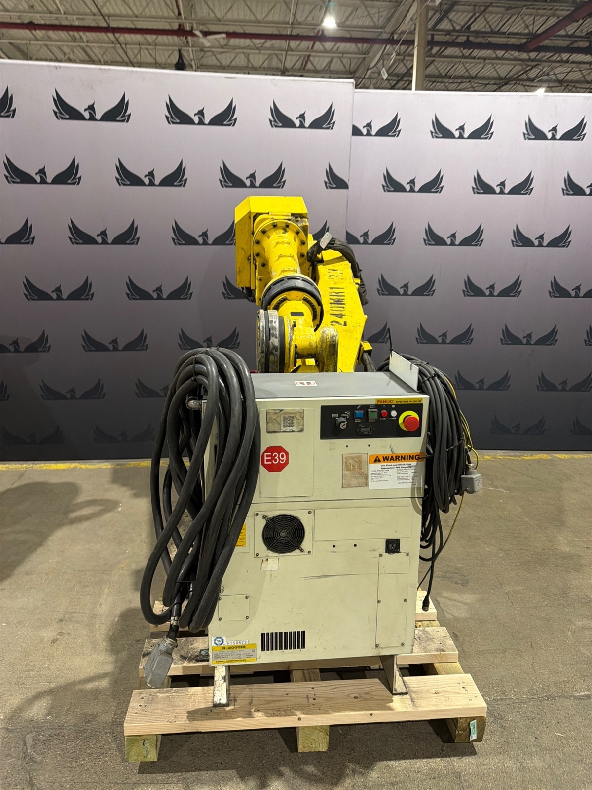 FANUC R-2000iB/210F Complete w/ R-30iB Controls USED
