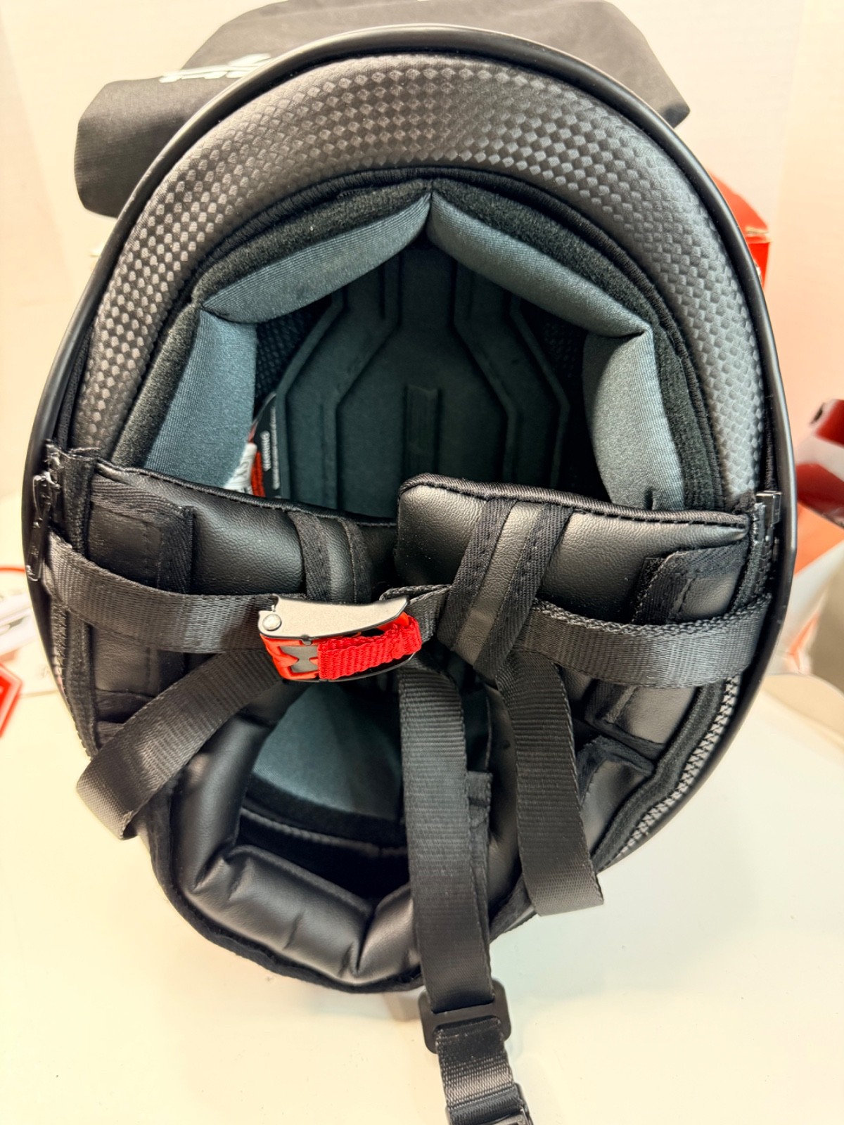 LS2 Bagger Half Helmet Matte Black XS w/ Bag & Visor — Open Box