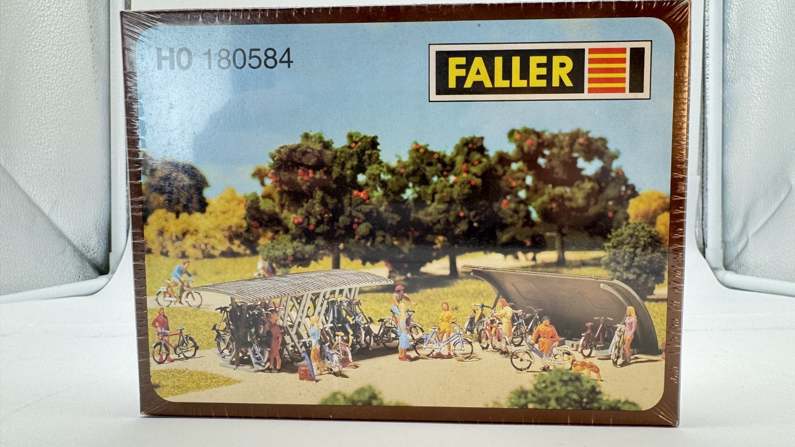 Faller H0 180584 bicycle stand original packaging-MELE-