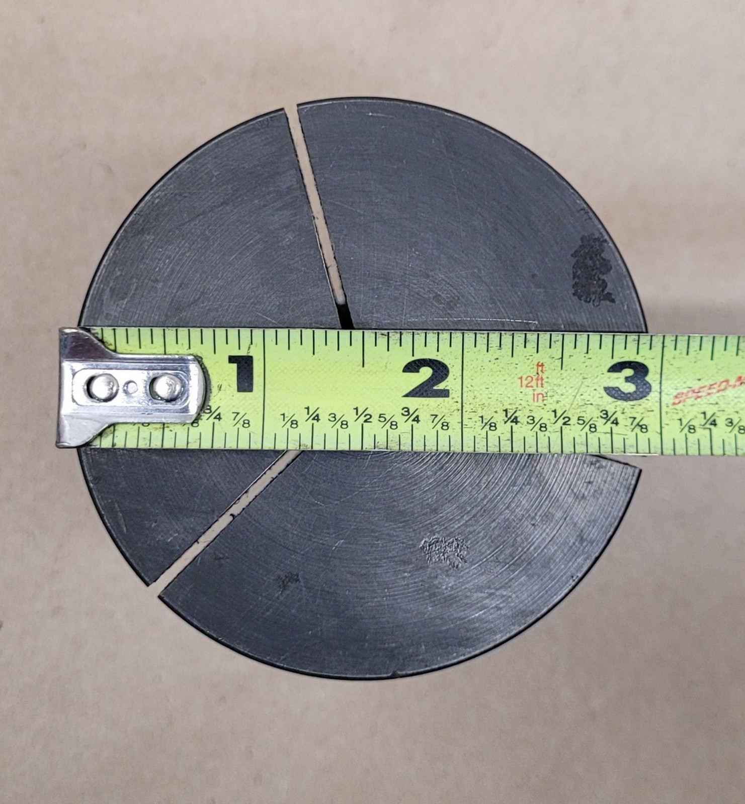 5C Step Collet, 3" Head Diameter