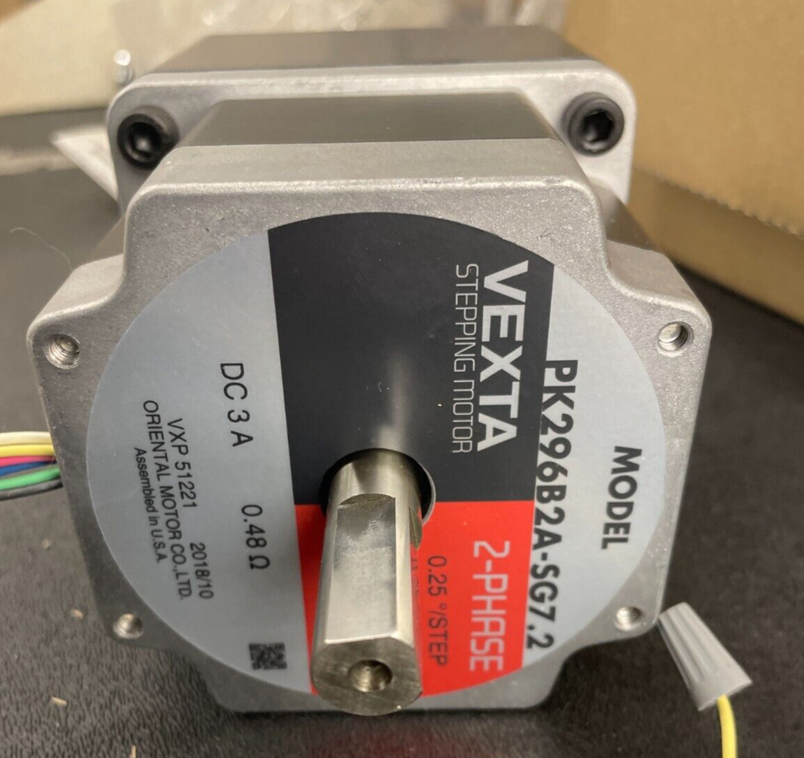 Oriental Motor Stepper Motor PK296B2A-SG7.2