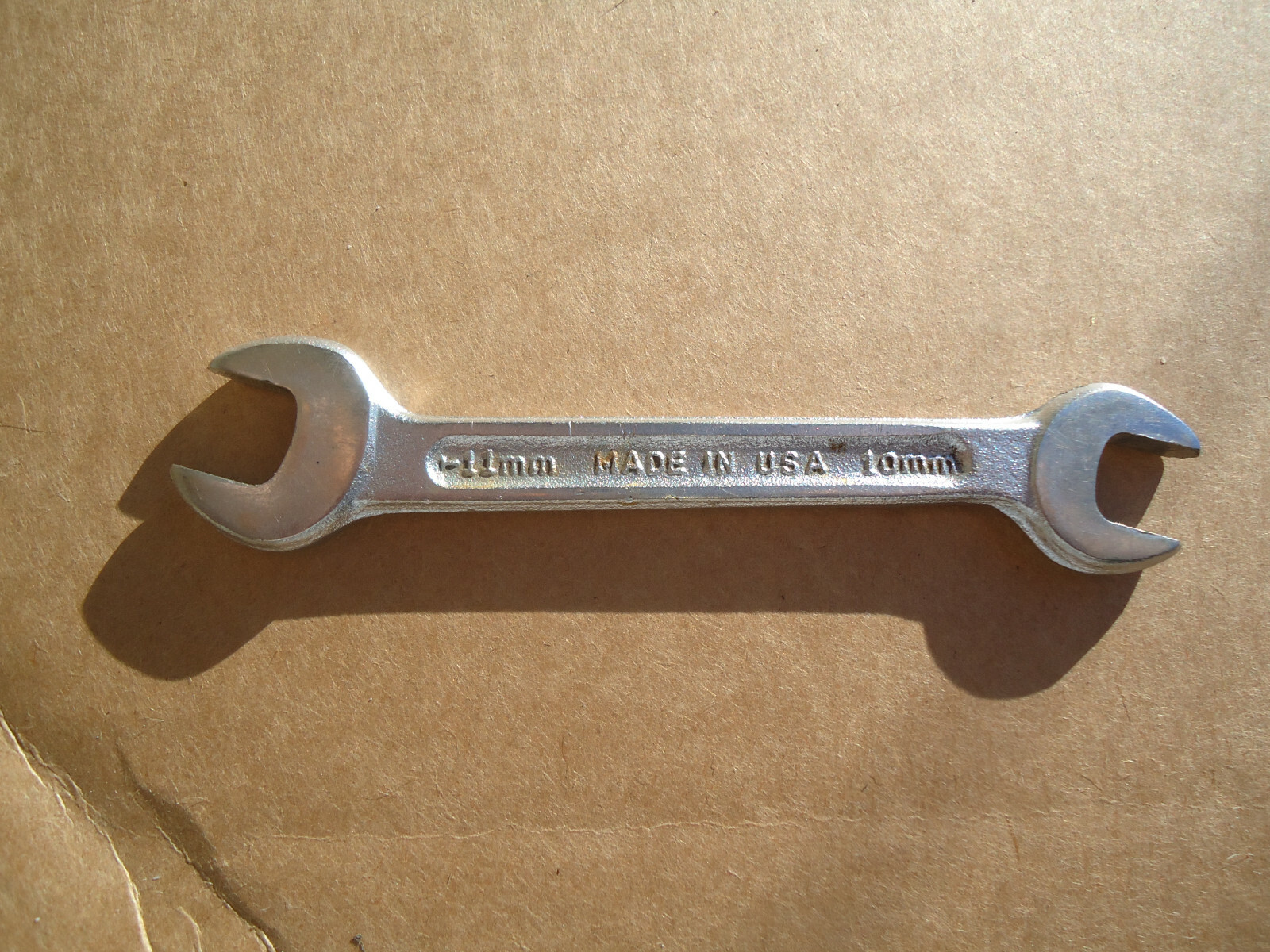 10mm x 11mm Open Ended Wrench  Made In The USA      W