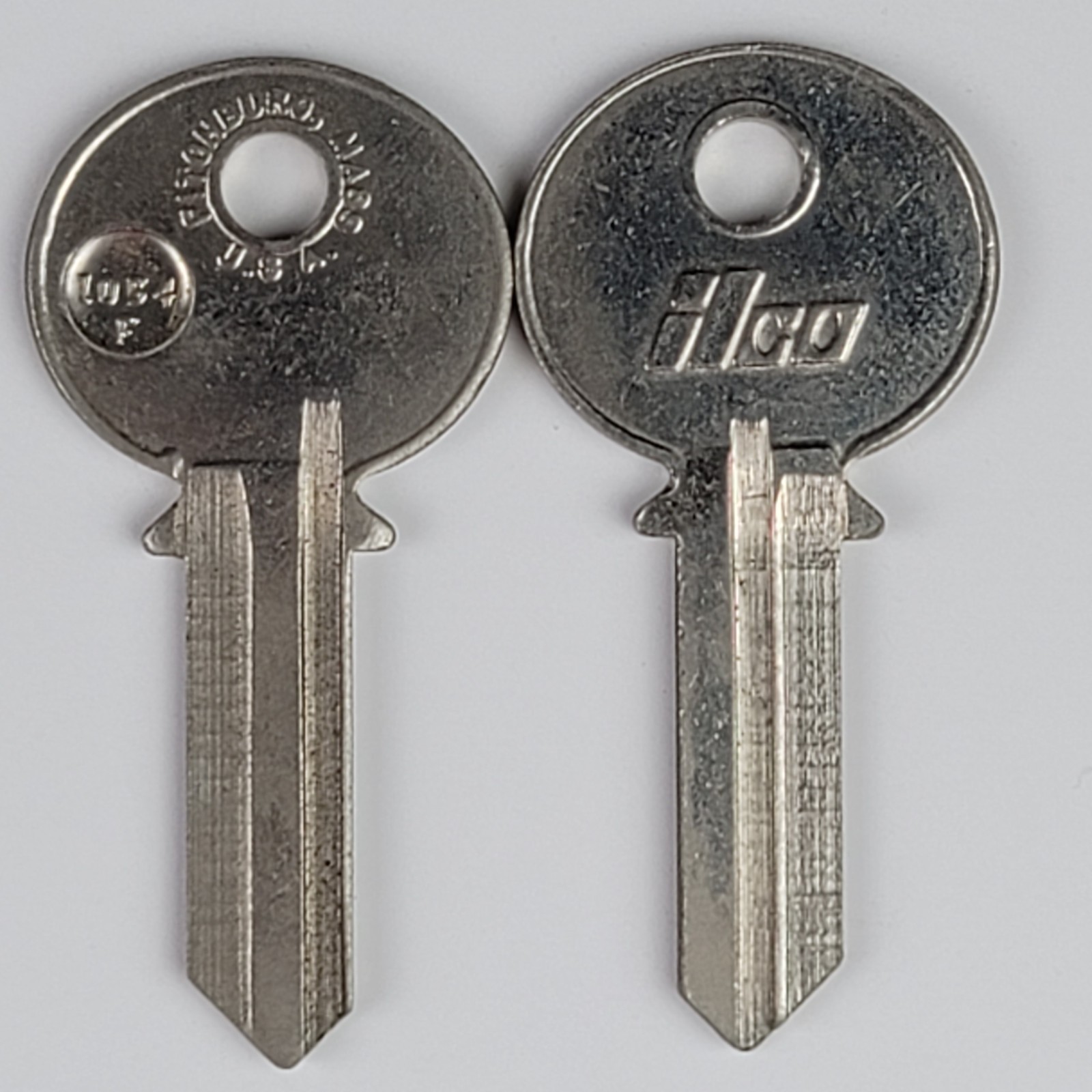 Ilco 1054F Key Blanks Lot of 2 New Old Stock