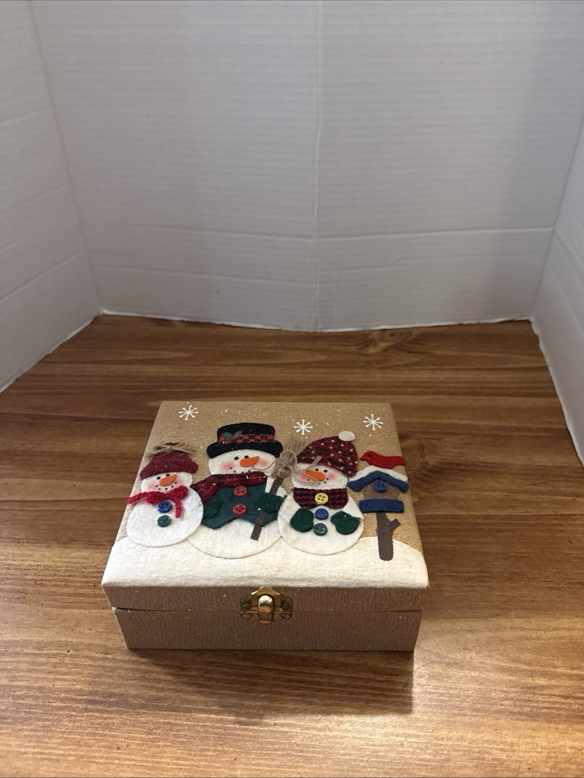 Snowman Trinket Box