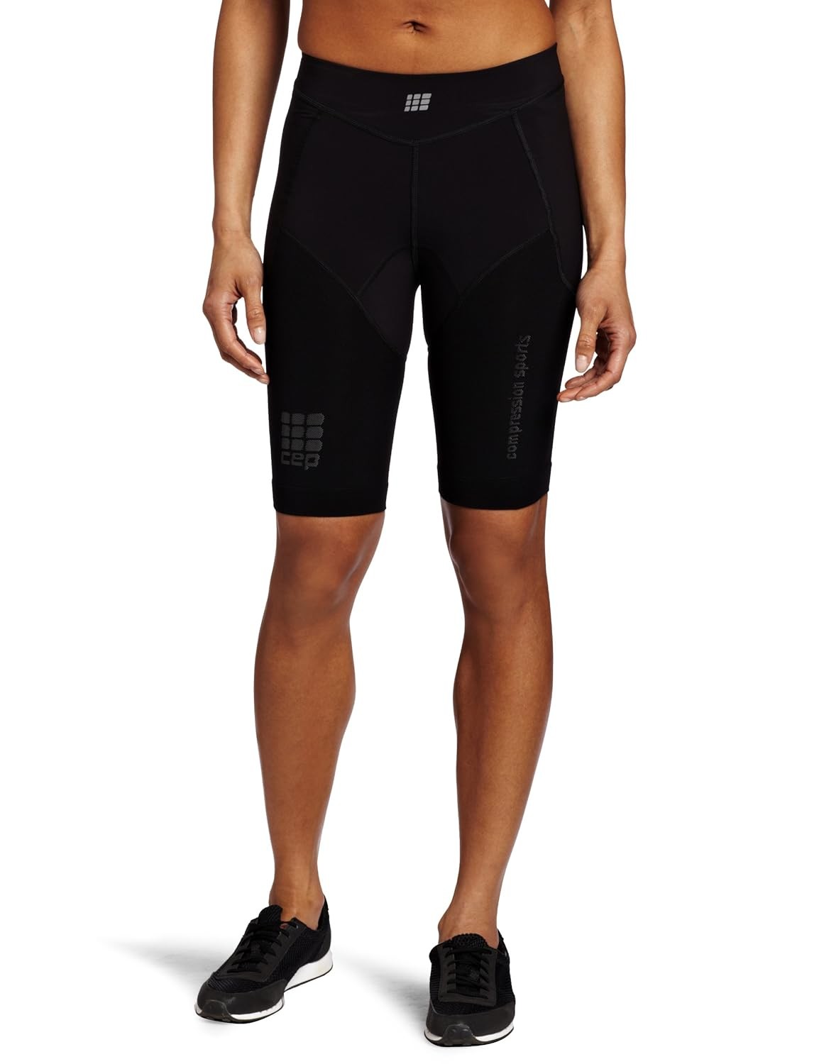 CEP Women's Compression Run Short Black Size X-Large