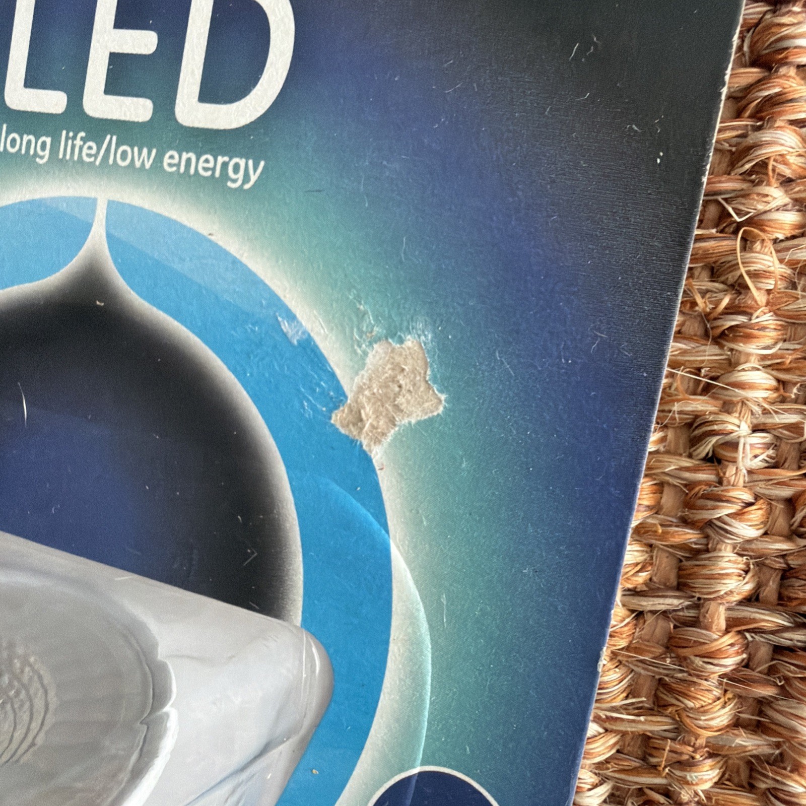 GE 26384 LED Light Bulb PAR16 E26 (Medium) Bright White 60w Clear