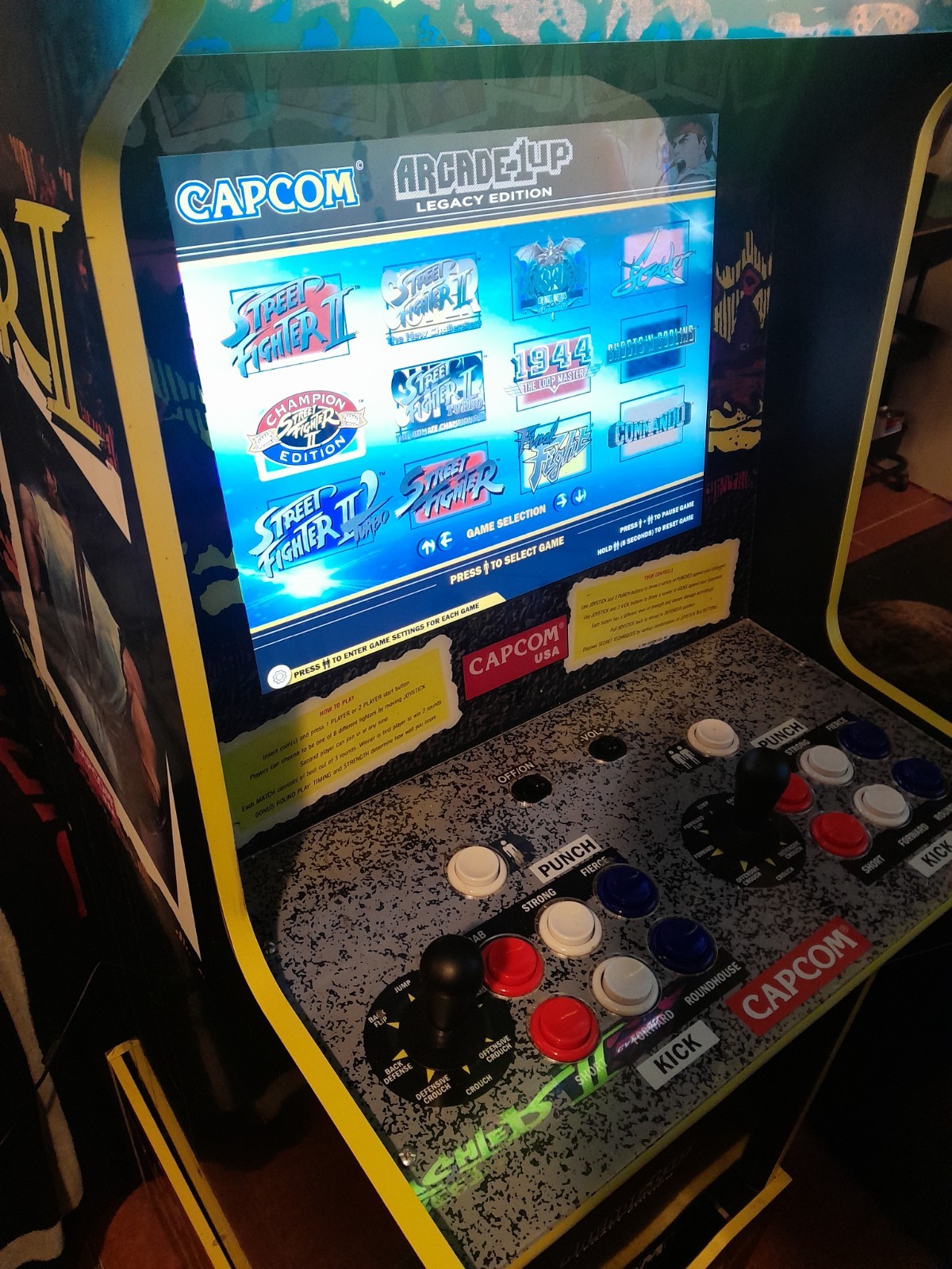 Arcade1Up Street Fighter 2 Legacy Edition