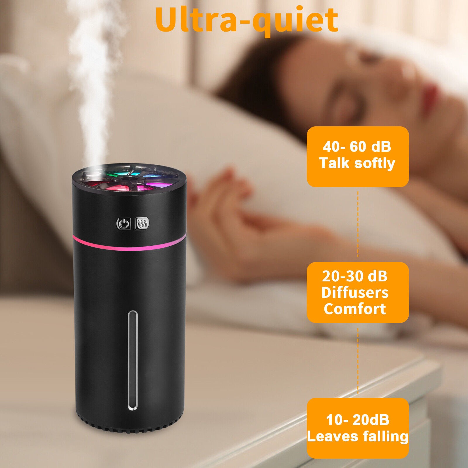 New Aluminum Waterless Aroma Diffuser Waterless Essential Aroma Oil Diffuser ee
