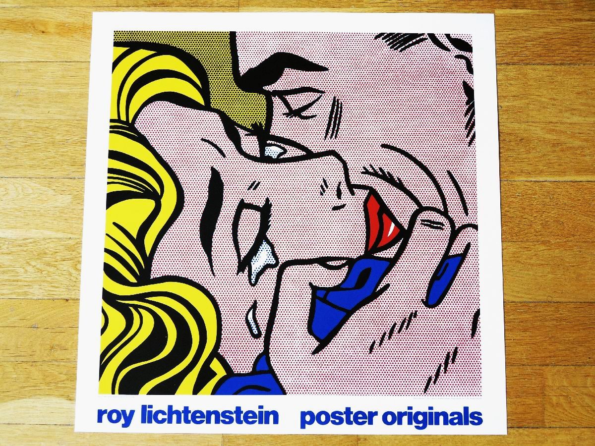 Roy Lichtenstein Poster "Kiss Posters Originals" Popart Original Poster