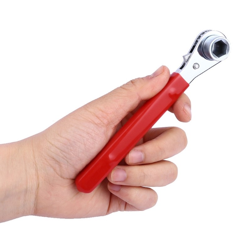 Multipurpose Ratcheting Tool for 10mm 0.4in Top Post Battery Terminals