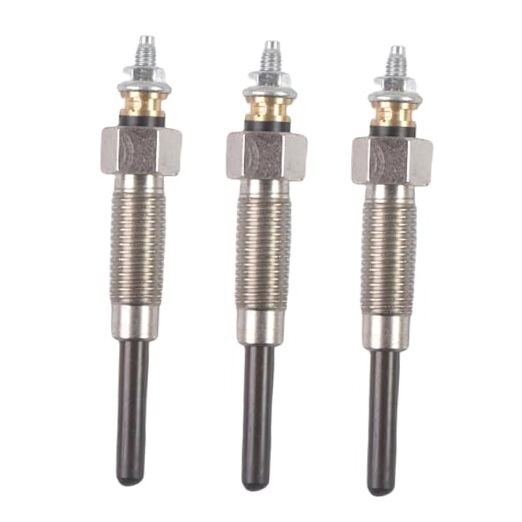 3PCS L3E 11V Glow Plugs Set 30L66-00302 MM432-14801 MM43214801 for Mitsubishi