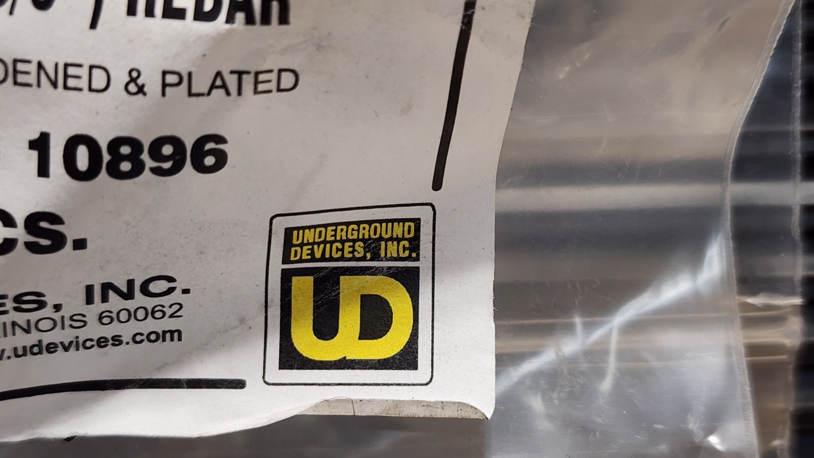 Underground Devices H28-20-13 Hold Down Bars (Qty 100)