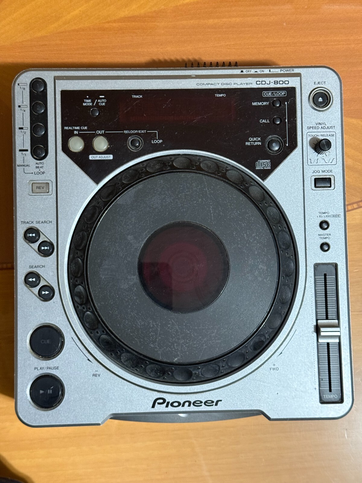 Pioneer CDJ800 DJ Turntable