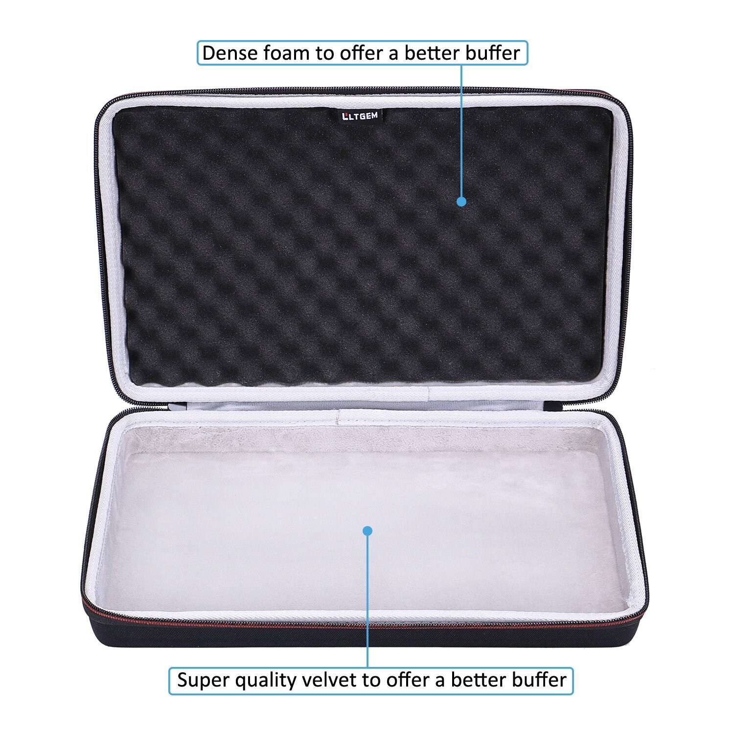 LTGEM EVA Hard Case for Novation Launchkey Mini 25-Note USB Keyboard MK2 Cont...