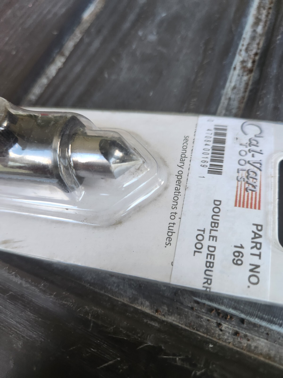 Double Tube Deburr Tool CALVAN ALSTART 169 working range 1/8" - 1/2"