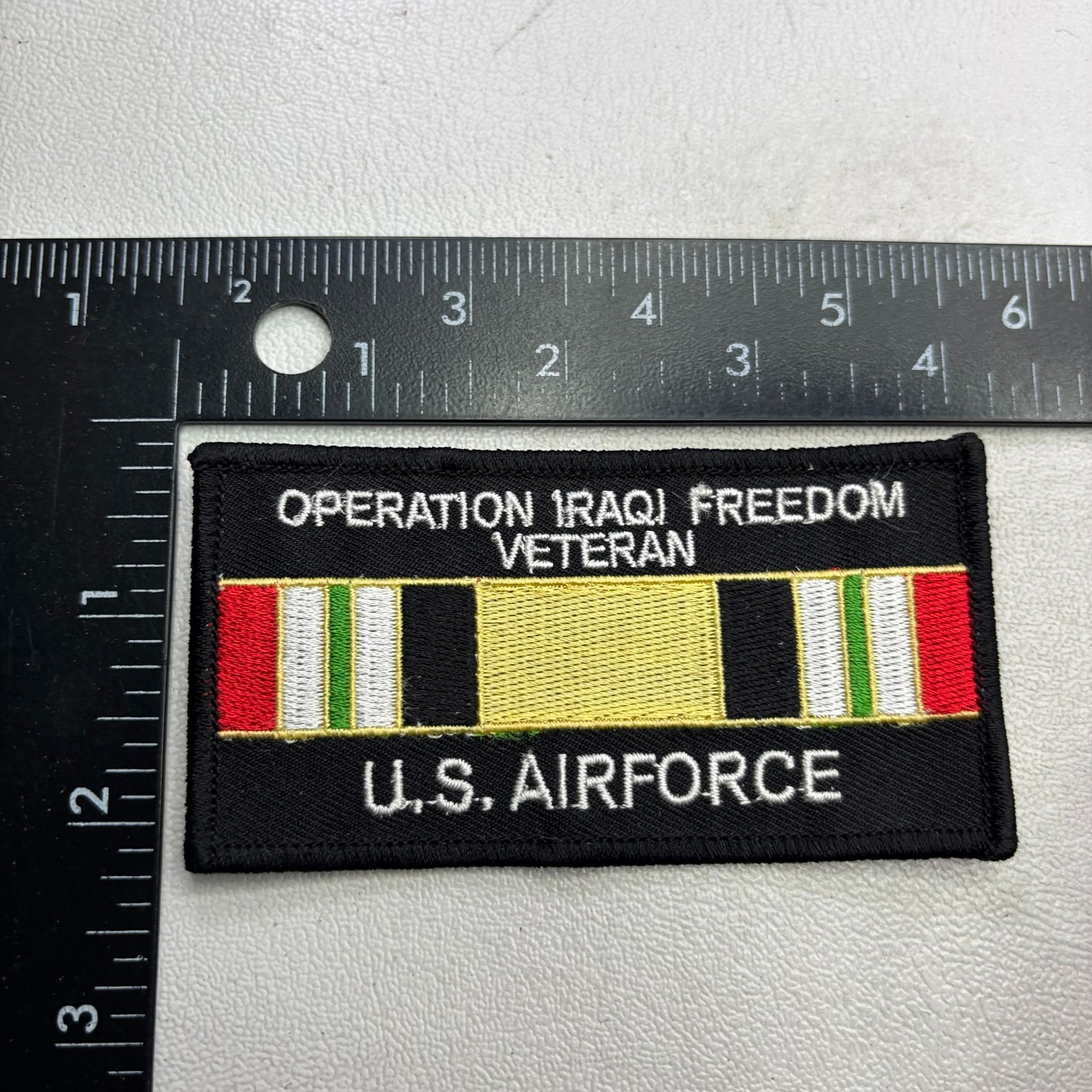 US AIR FORCE OPERATION IRAQI FREEDOM VETERAN Patch (Military) 60XV