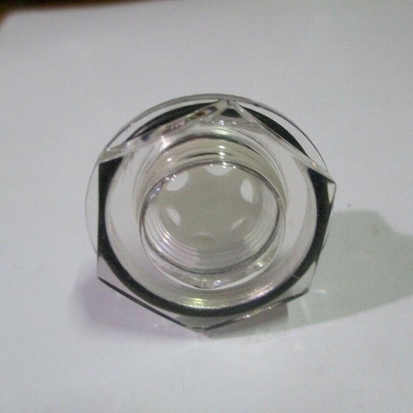 2X Lathe Level Oil Sight Glass Machine Oil Quantity Hexagon Oil Mark 1.5mm