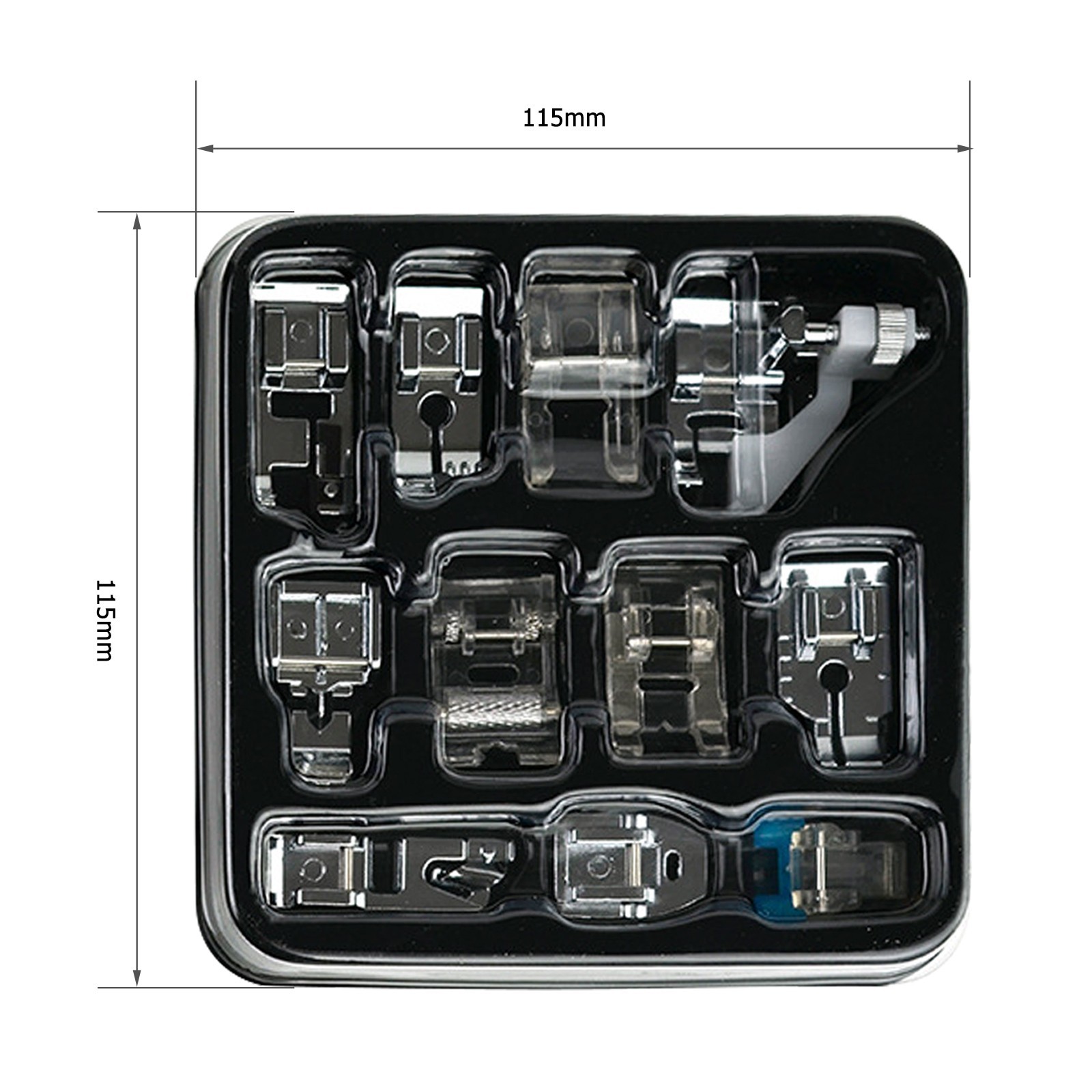11pcs/set Model 505 Multifunctional Electric Sewing Machine Presser Feet Sewing