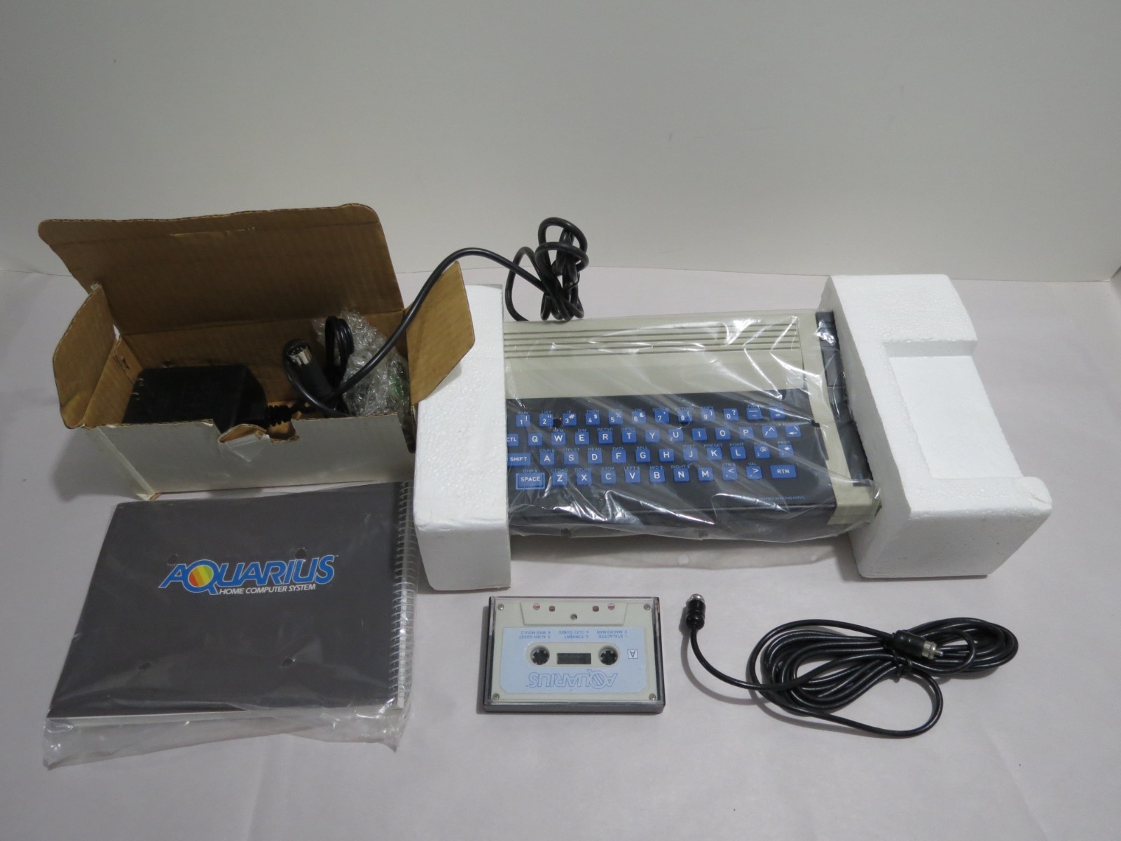 Aquarius Computer System 1982 Mattel Game Vintage New Open Box