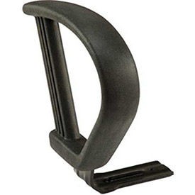 Global Industrial Black Loop Arms 1 Pair