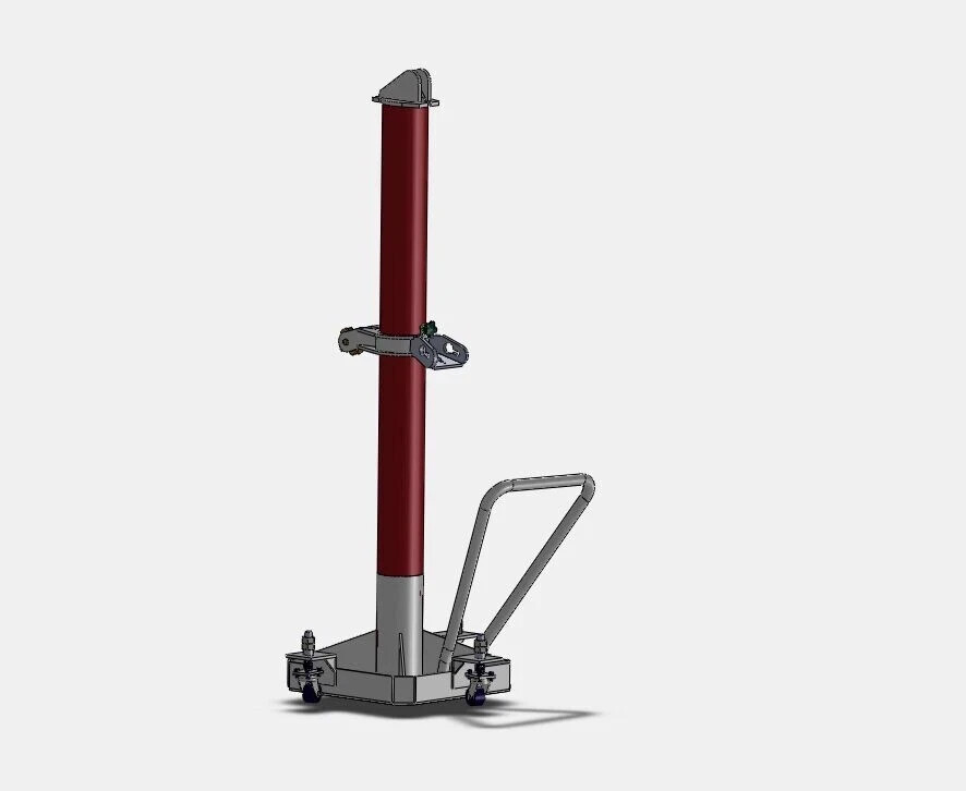 Portable Auto Body Frame Machine Rack on the floor 10 TON Puller Free Shipping