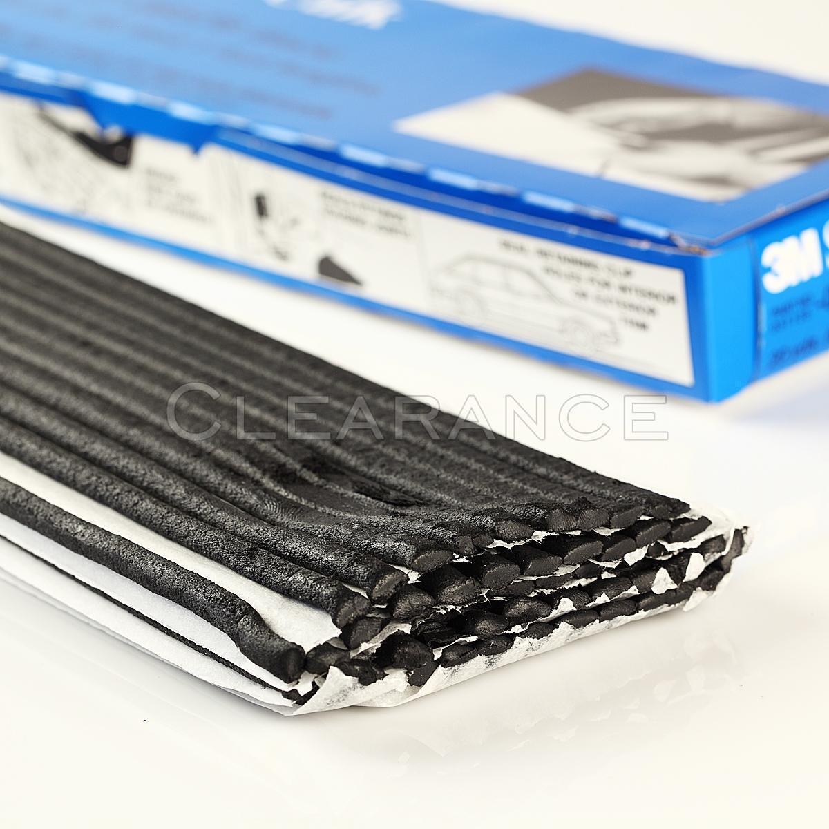 3M 8578 Black Strip Calk (60 FT) 1 Foot Lengths 08578 Free Shipping