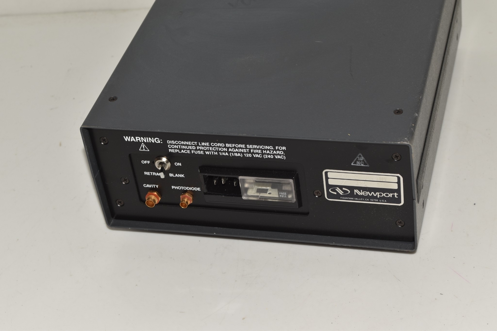 *JM* NEWPORT OPTICAL SUPERCAVITY SR-DHT CONTROLLER (WUR72)