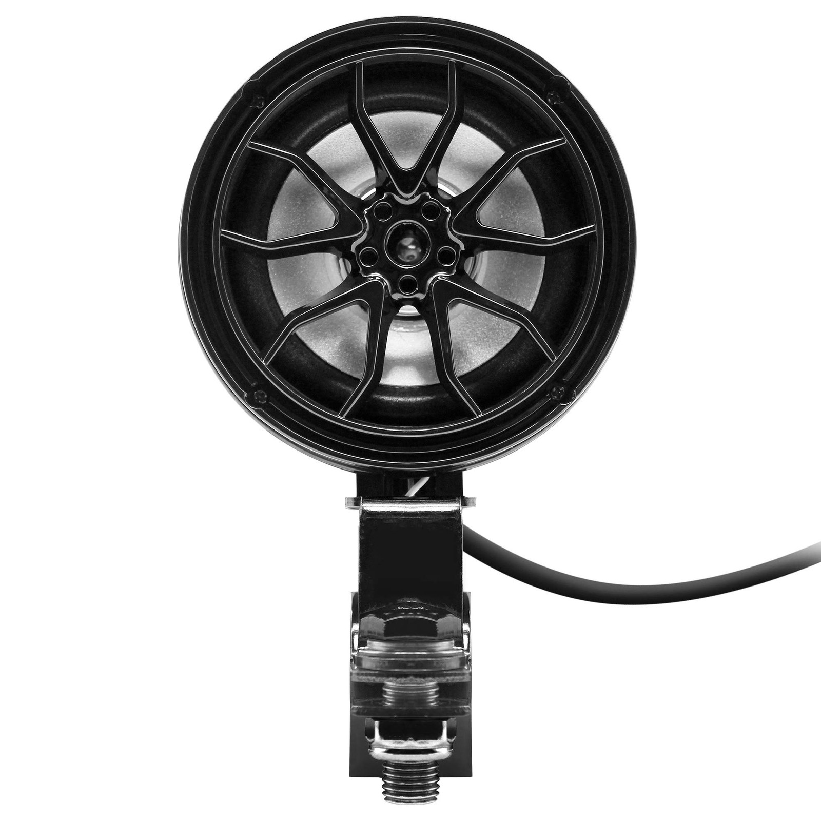 GoHawk Motorcycle Speakers Bluetooth, Waterproof and TS3 Black