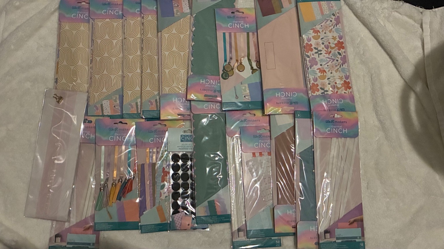 We R Makers Thermal Cinch Machine Huge Bundle 20+ Accessories New