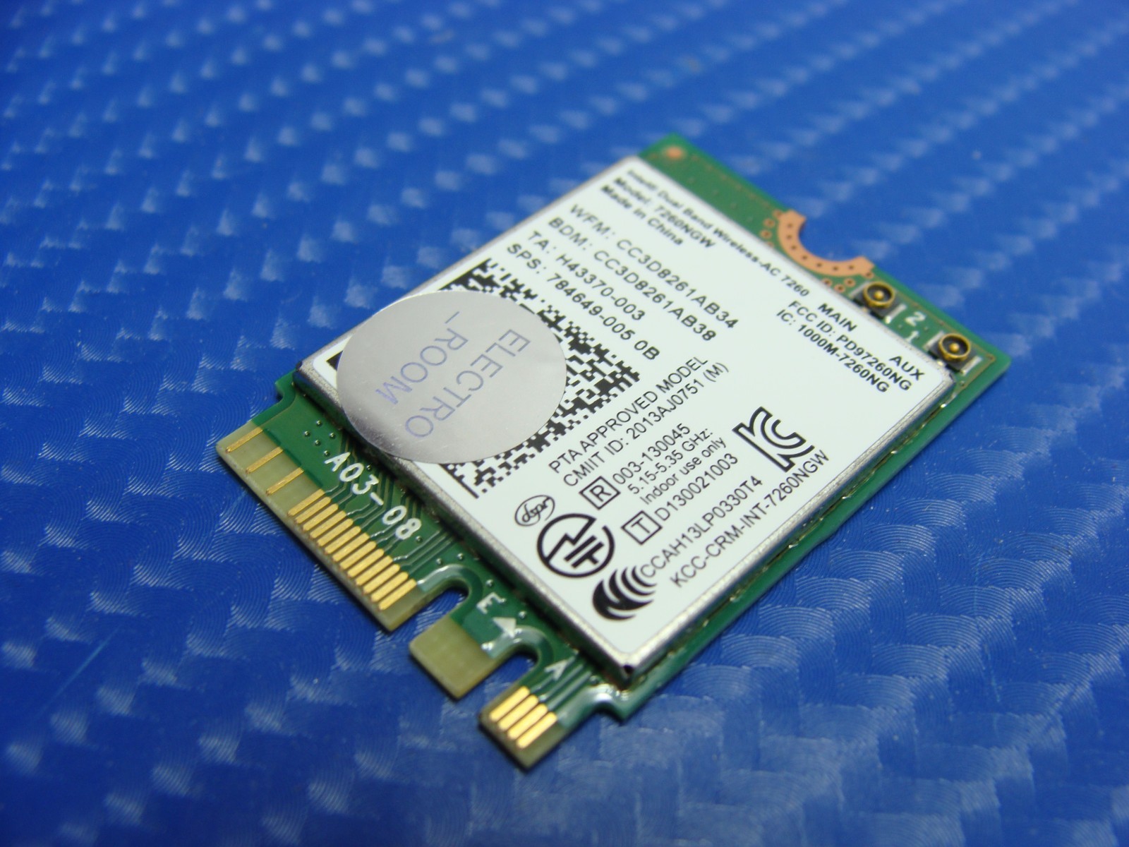 Acer Chromebook 11.6" CB3-111 Genuine Wireless WiFi Card 7260NGW 784649-005 GLP*