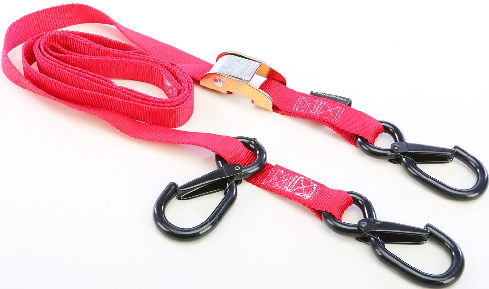 POWERTYE TIE-DOWN CAM SEC HOOK WATERCRA WATERCRAFT 1"X8' RED EACH