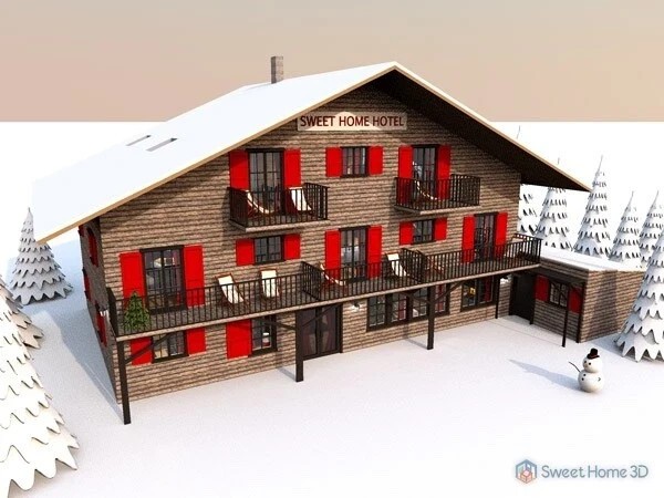 Sweet Home 3D - Graphic Interior Design CAD Architect Software for Windows on CD