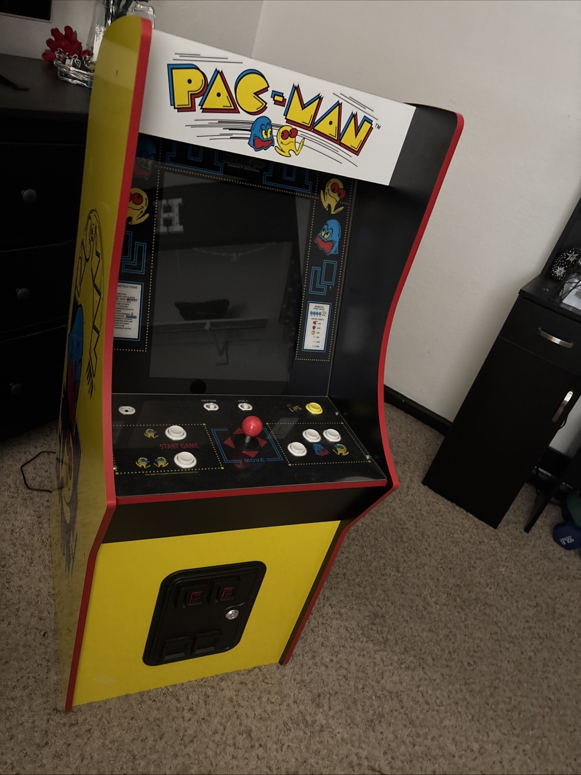Pac-Man arcade machine from Walmart. Lightly used and in great condition