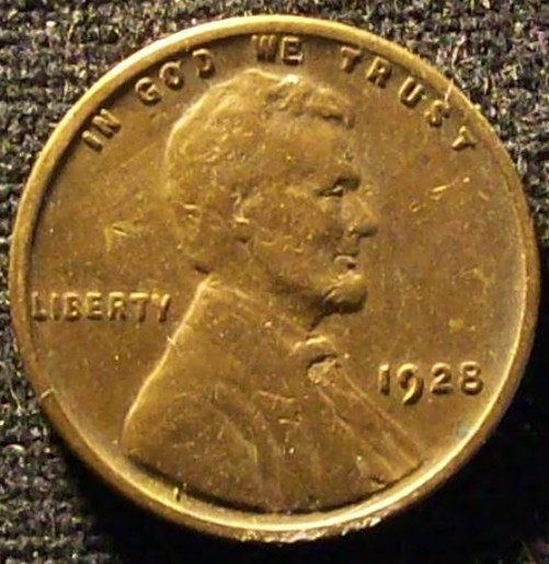 1928 P WHEAT PENNY