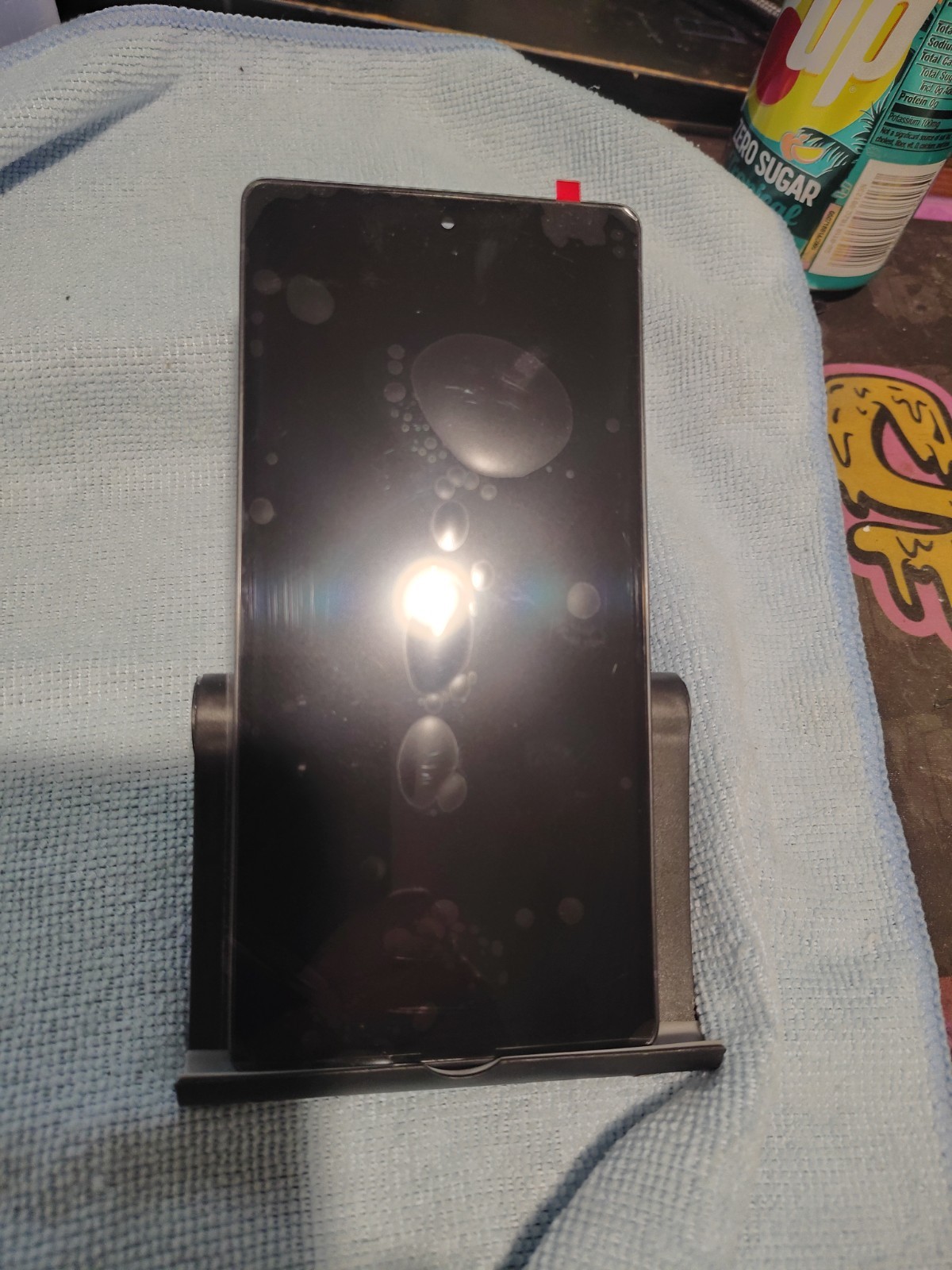 OLED Samsung Galaxy S25 Ultra Touch Screen With Frame Replacement BLACK