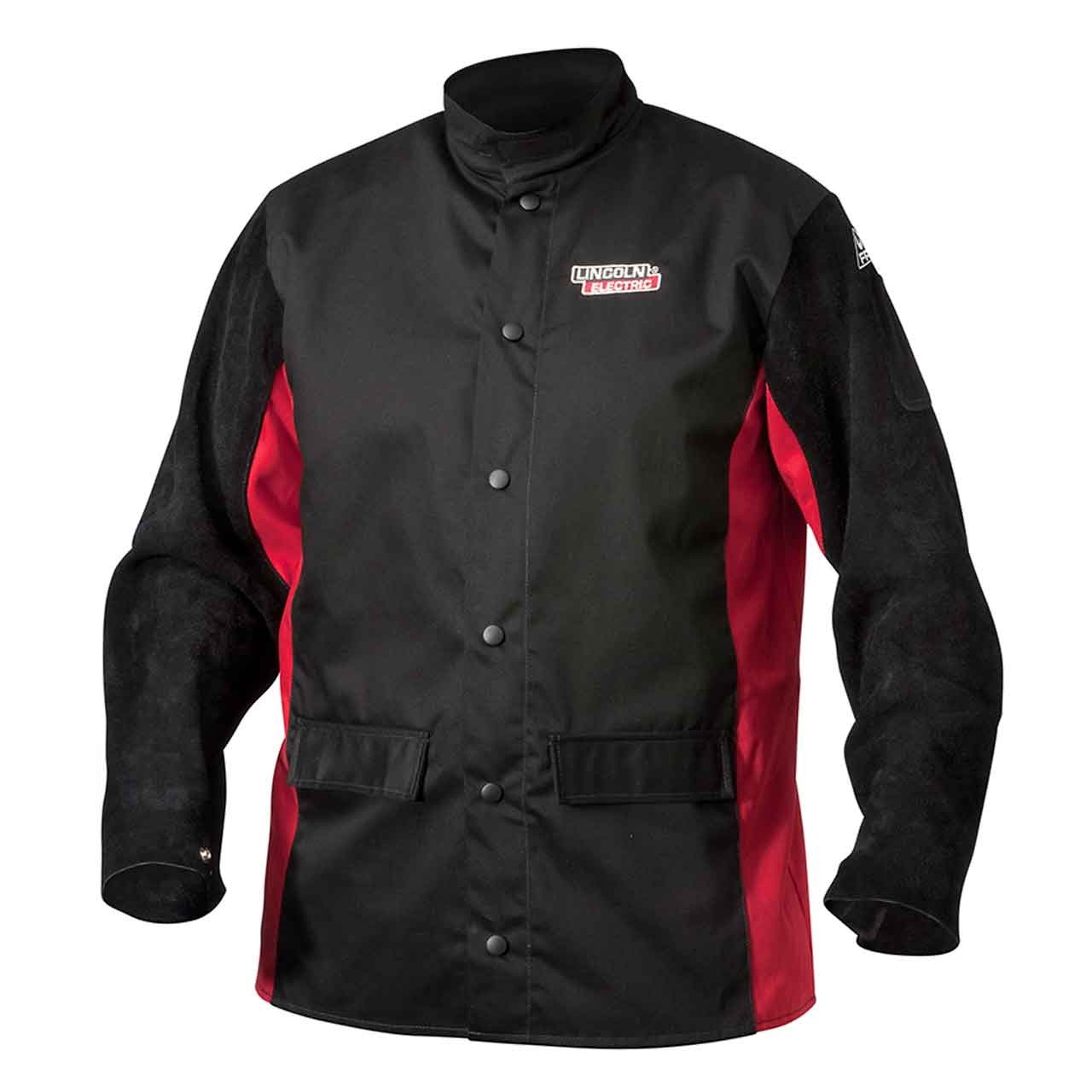 Lincoln Electric K2986 Shadow Split Leather Sleeved Jacket Medium