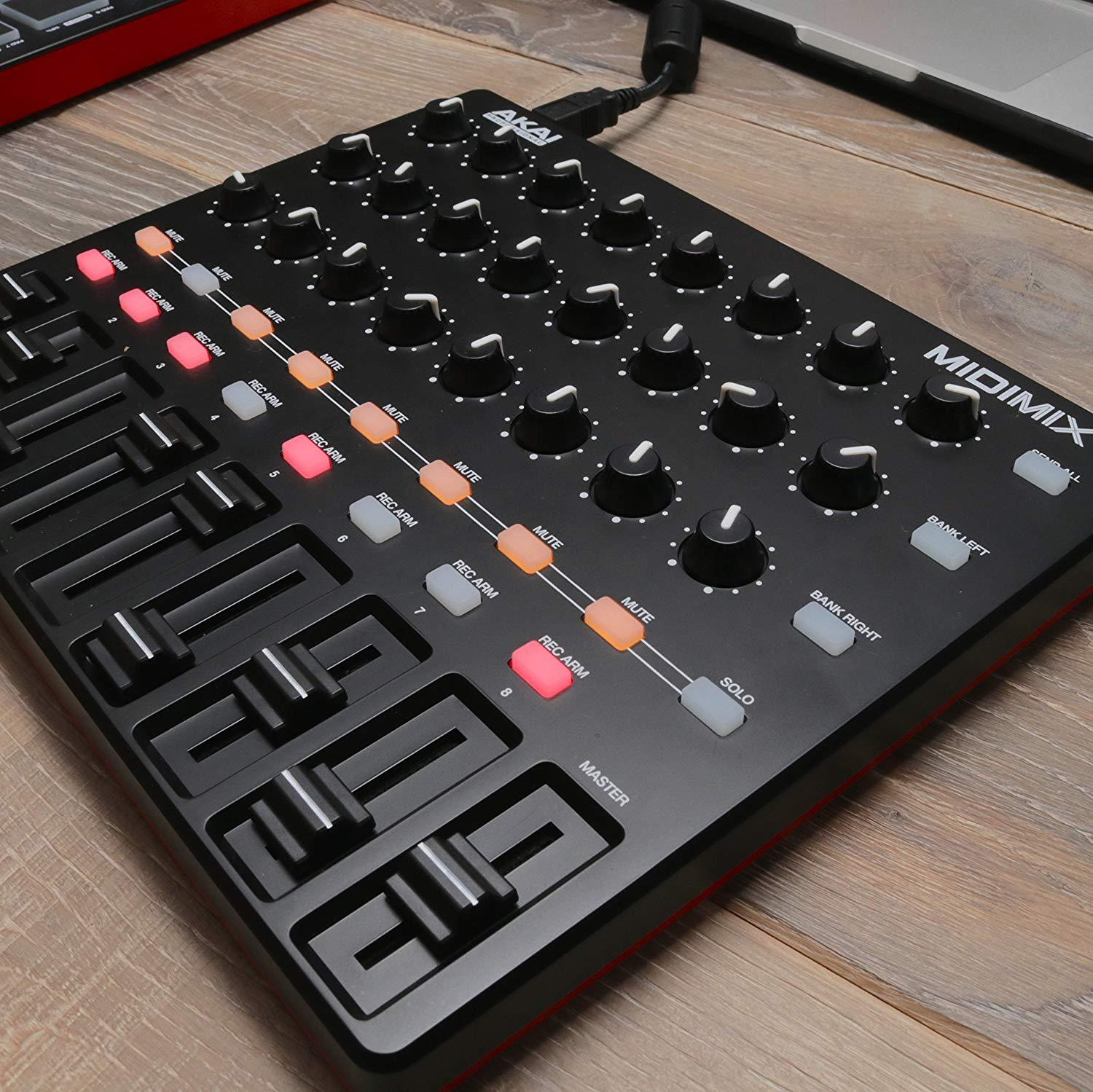 Akai Professional High Performance USB MIDI Mixer DAW Controller MIDI MIX W/T