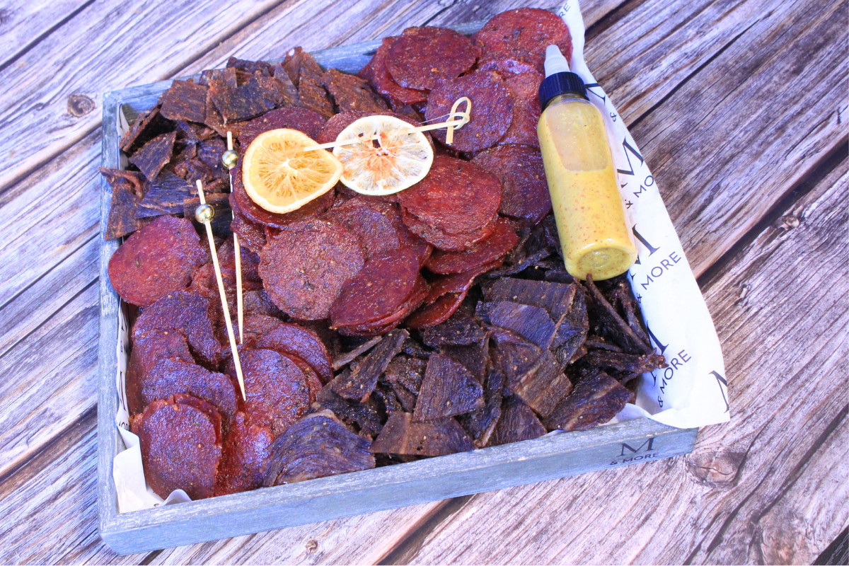 The Meat Co Kosher Large Jerky Platter