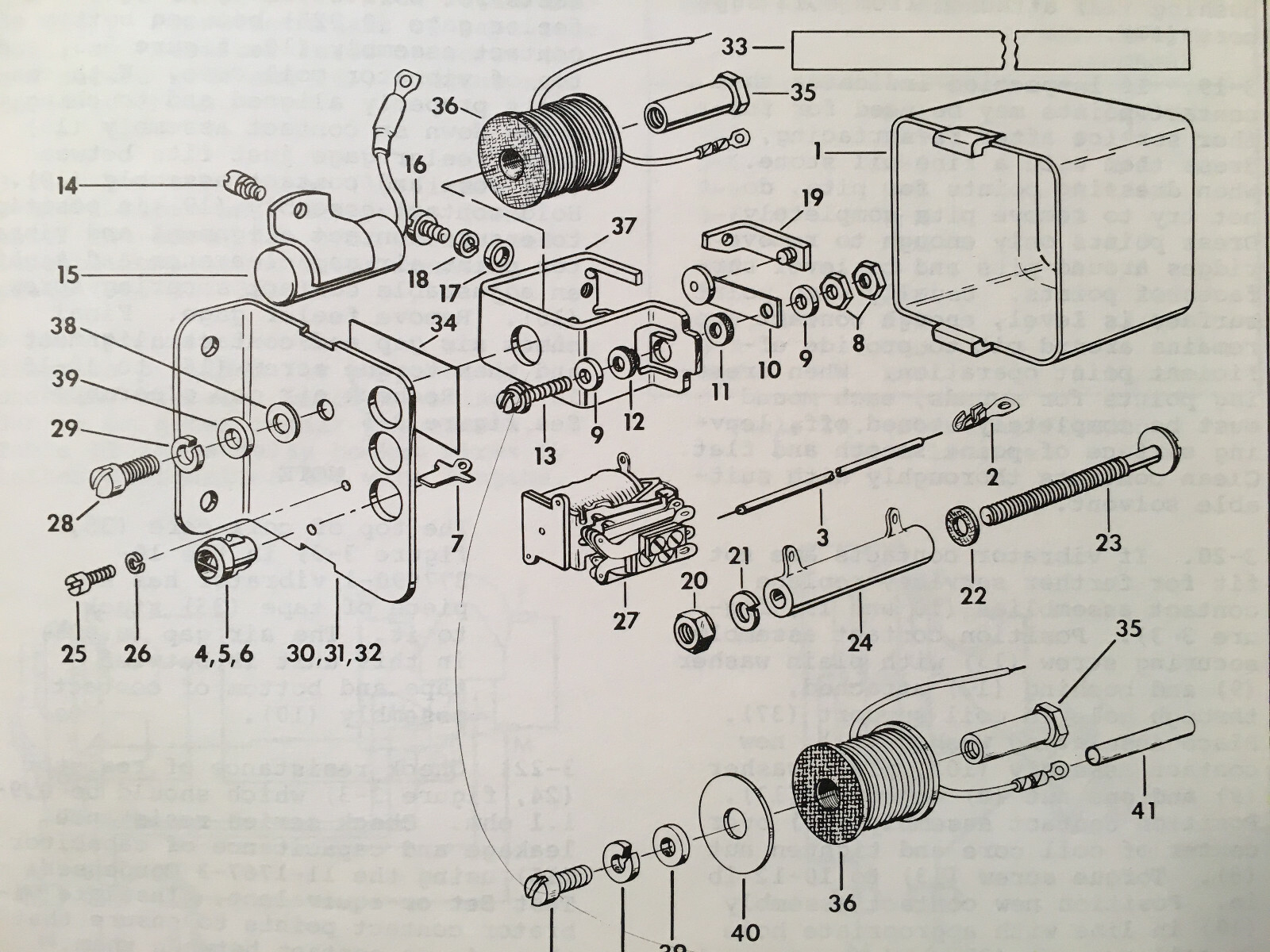 Bendix Starting Vibrator Assemblies Instructions Manual.