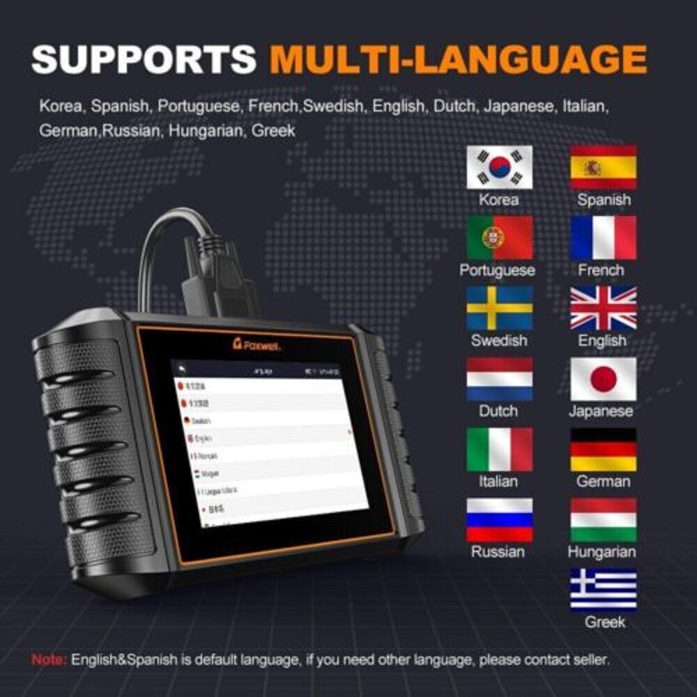 FOXWELL NT710 For Benz Bidirectional OBD2 Scanner Diagnostic Tool EPB Ecu Coding