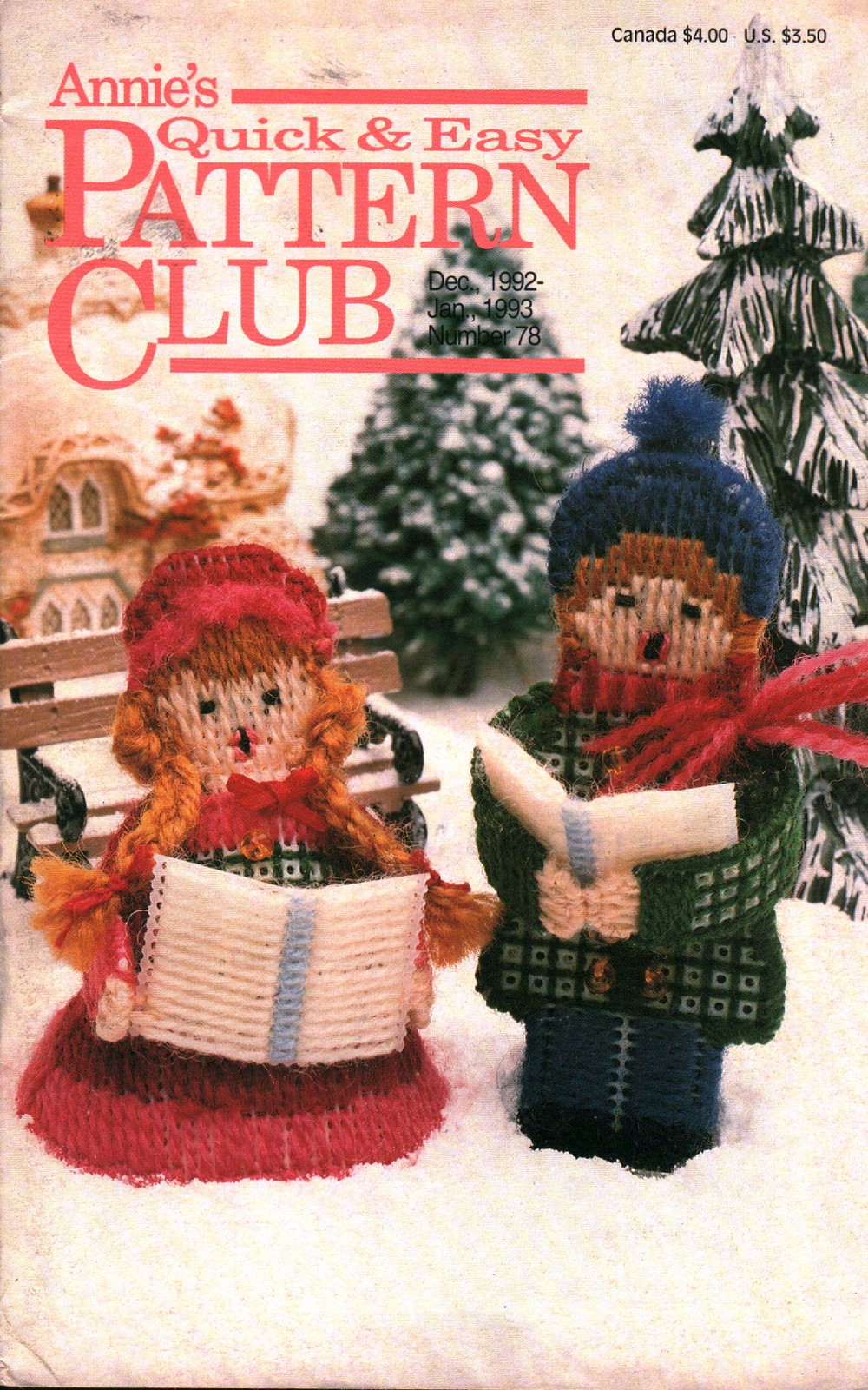 Annie's Quick & Easy Pattern Club Magazine | December 1992-January 1993 No. 78