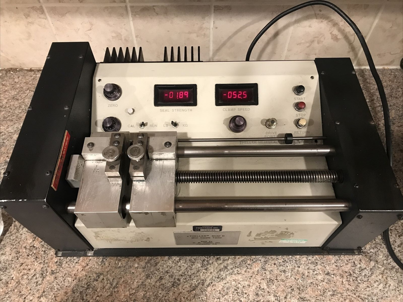 Theller  Mini Tensile Tester Model D