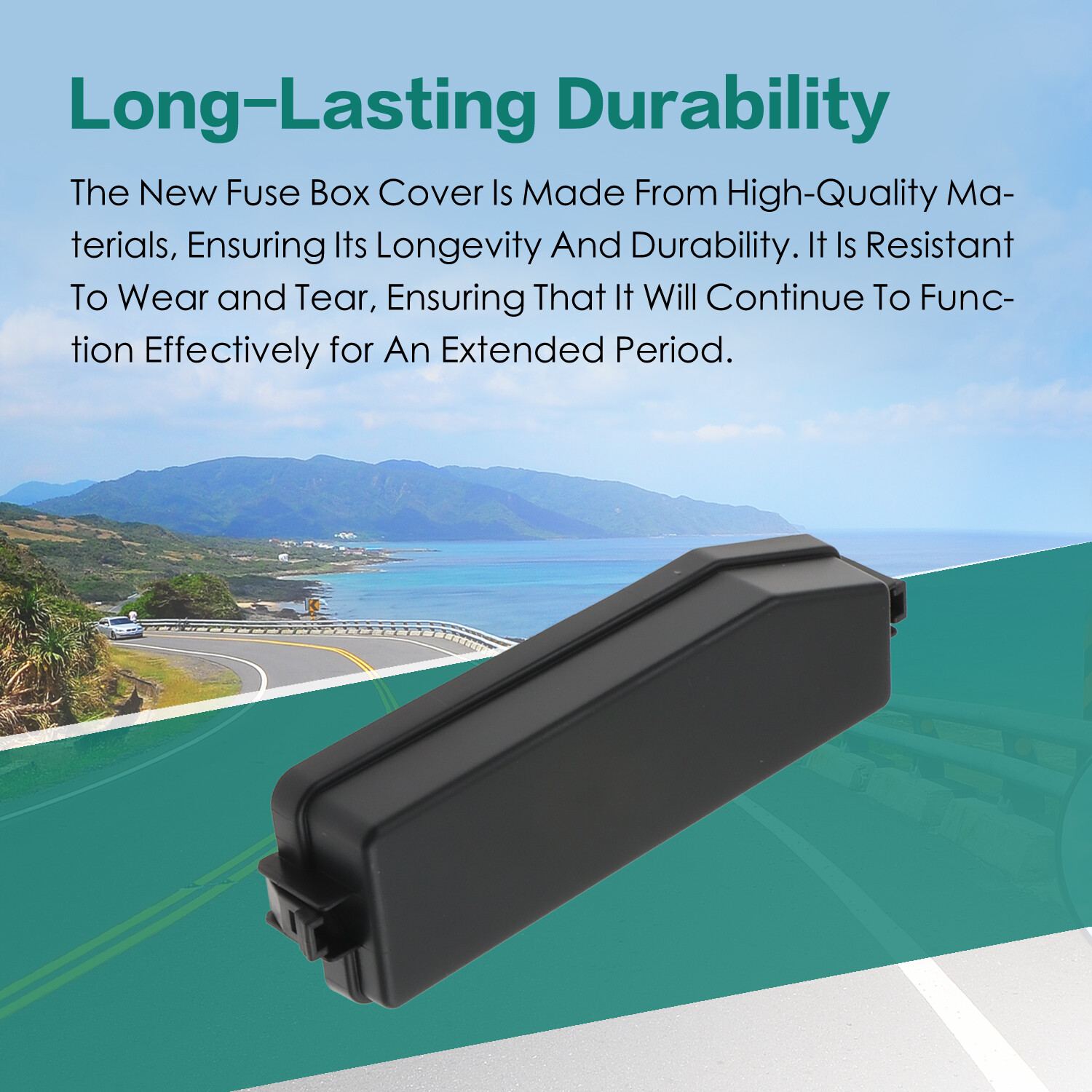 Fusible Link Holder Cover Replacement for Rogue 2014-2020 Nissan 24382-4BA0B