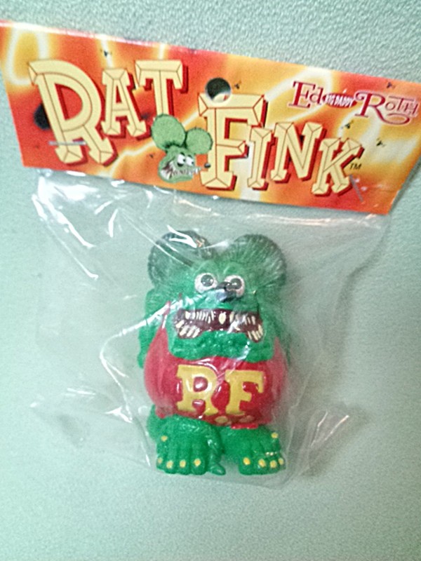 Ed Big Daddy Roth Rat Fink PVC Figure I Love You John 3:16 OP 2001